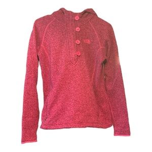 THE NORTH FACE SWEATER PULLOVER FLEECE  Jacket PINK SIZE MEDIUM